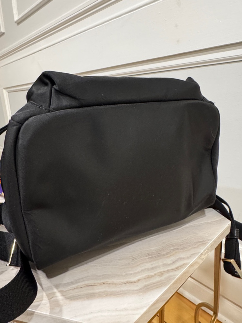 Kate Spade Bag Chelsea Black Nylon Backpack - Picture 9 of 17
